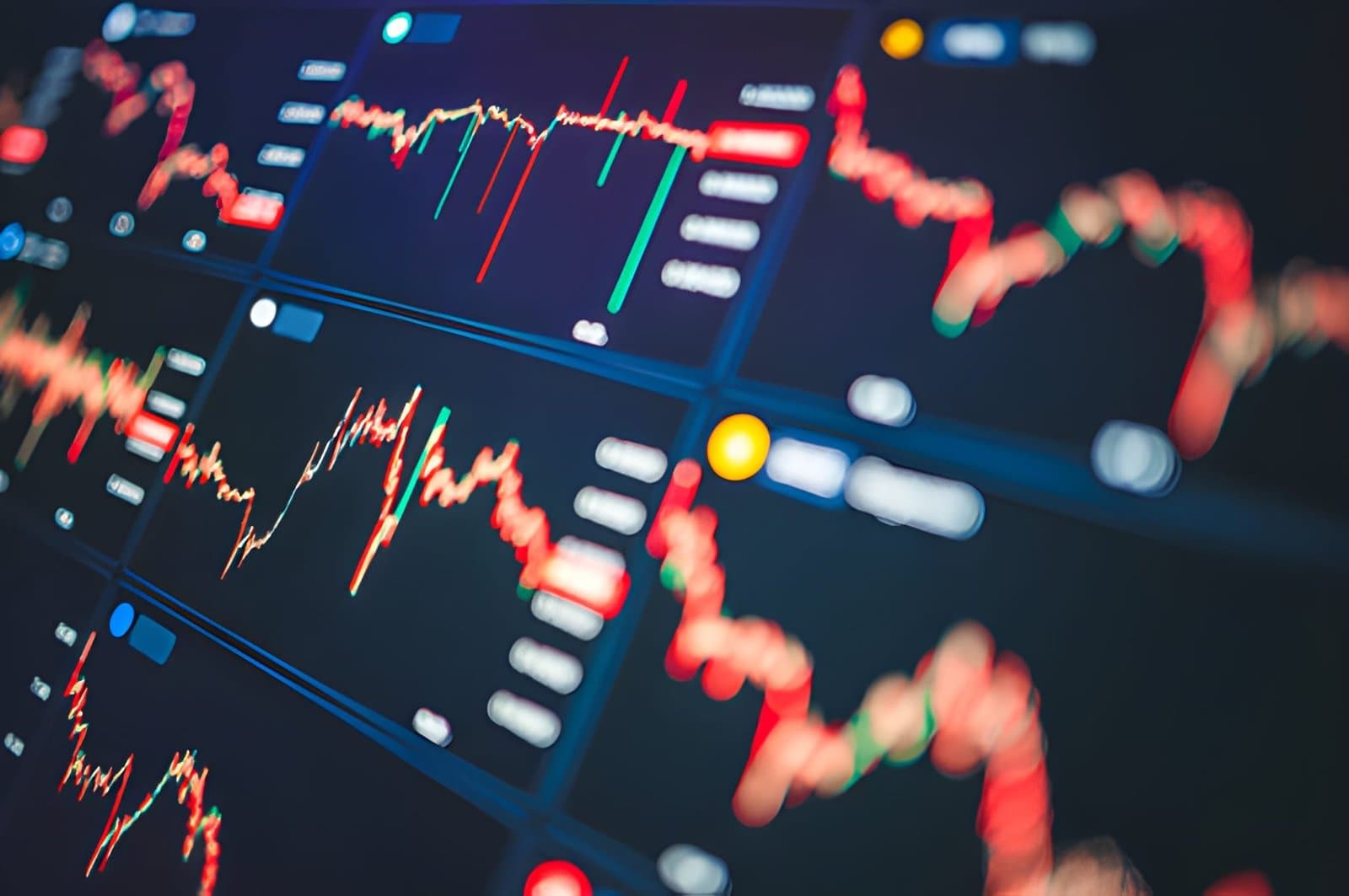 Trading chart detail
